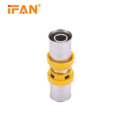 Koparpressa Til Pex festingar fyrir gas