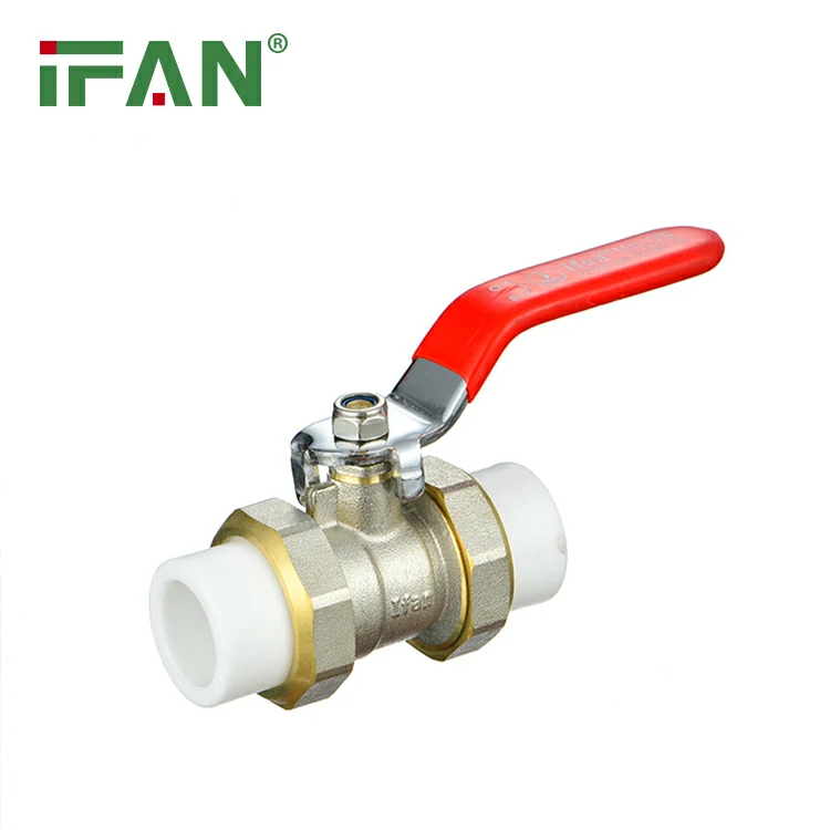 PPR Ball Valve For Minimal Pressure Drop