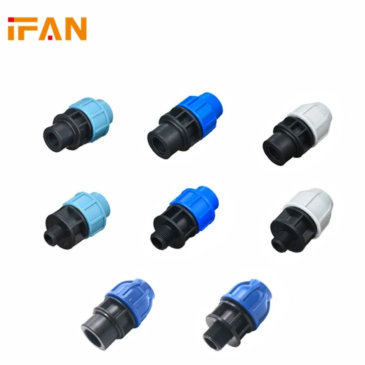 Tæringarþolnar HDPE píputengi